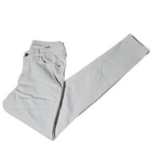 Old Navy Rockstar Mid Rise Jeans Womens Size 4 Skinny White Denim Pants